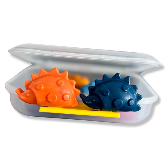 Hedgehog Crayon Box