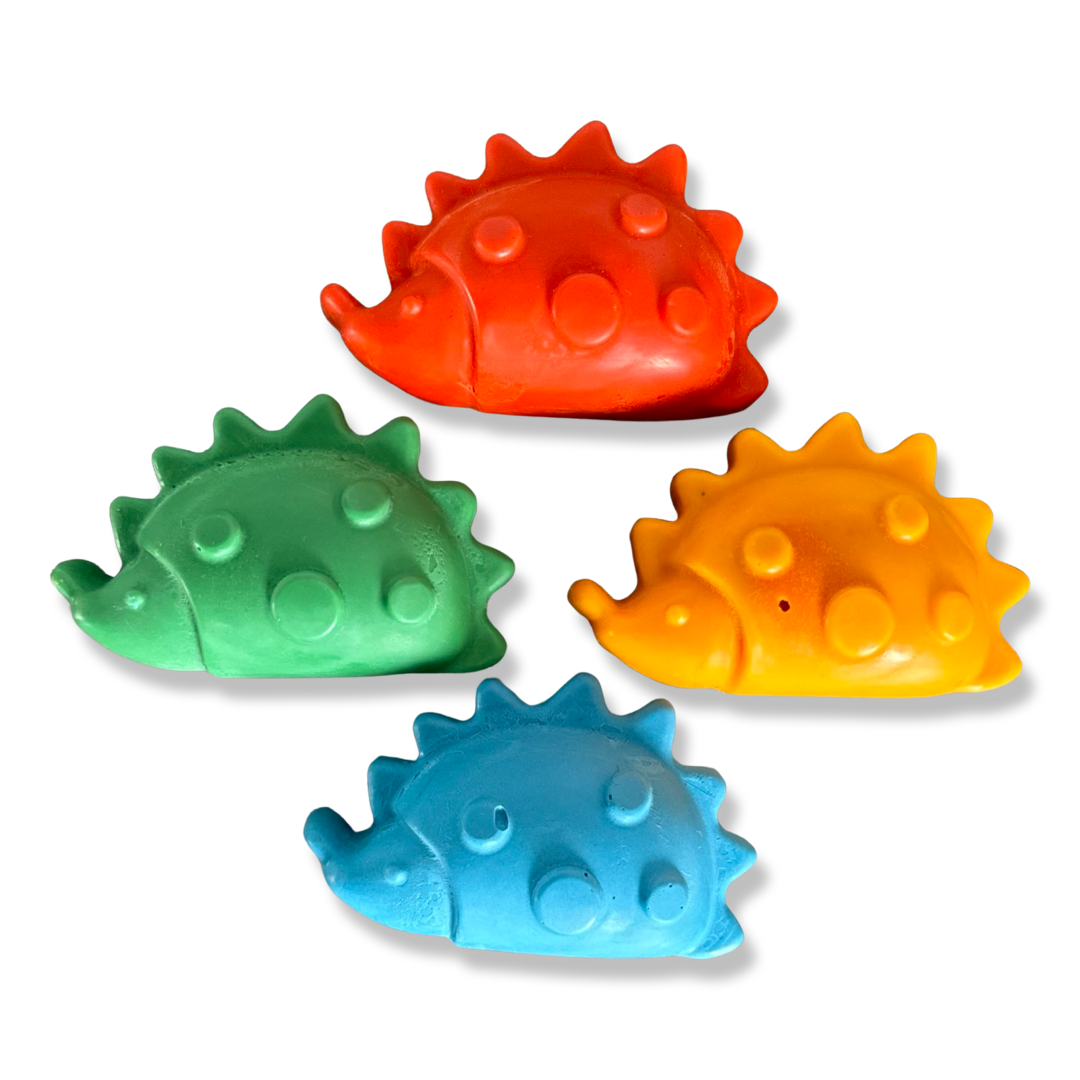 Hedgehog Crayon Box